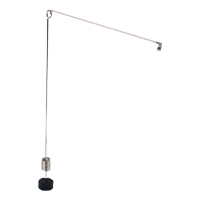 Vakuum-Tischset mit Federhalter