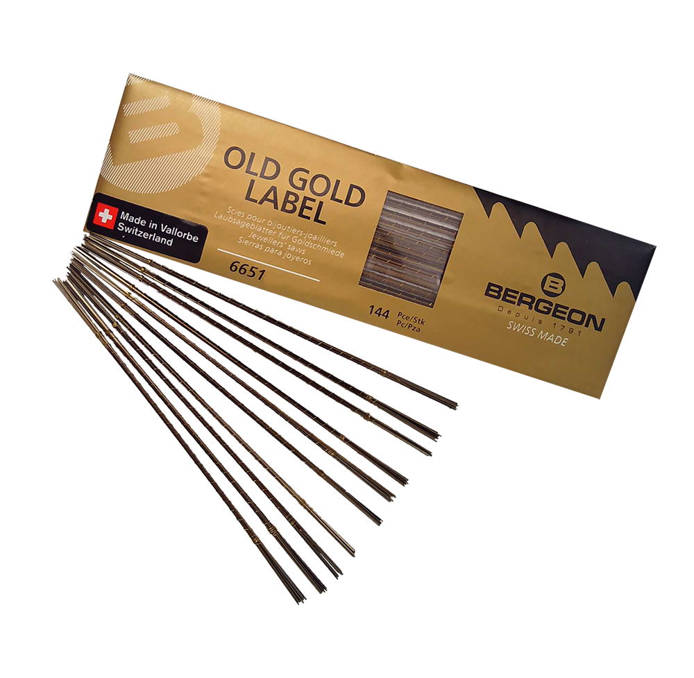 Sägeblätter Old Gold Label 1 Gros=144Stk.