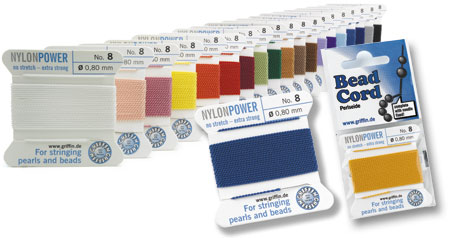 Perlseide bunt, Nylon Power 1Nadel Perlseide bunt, Nylon Power 1Nadel