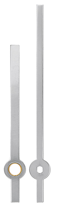 Zeiger chrom, 80/60mm