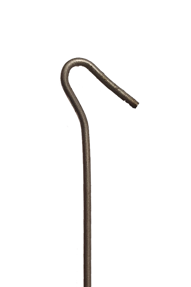Pendel für französische Uhren, L=250mm, Stahldraht mit Haken
