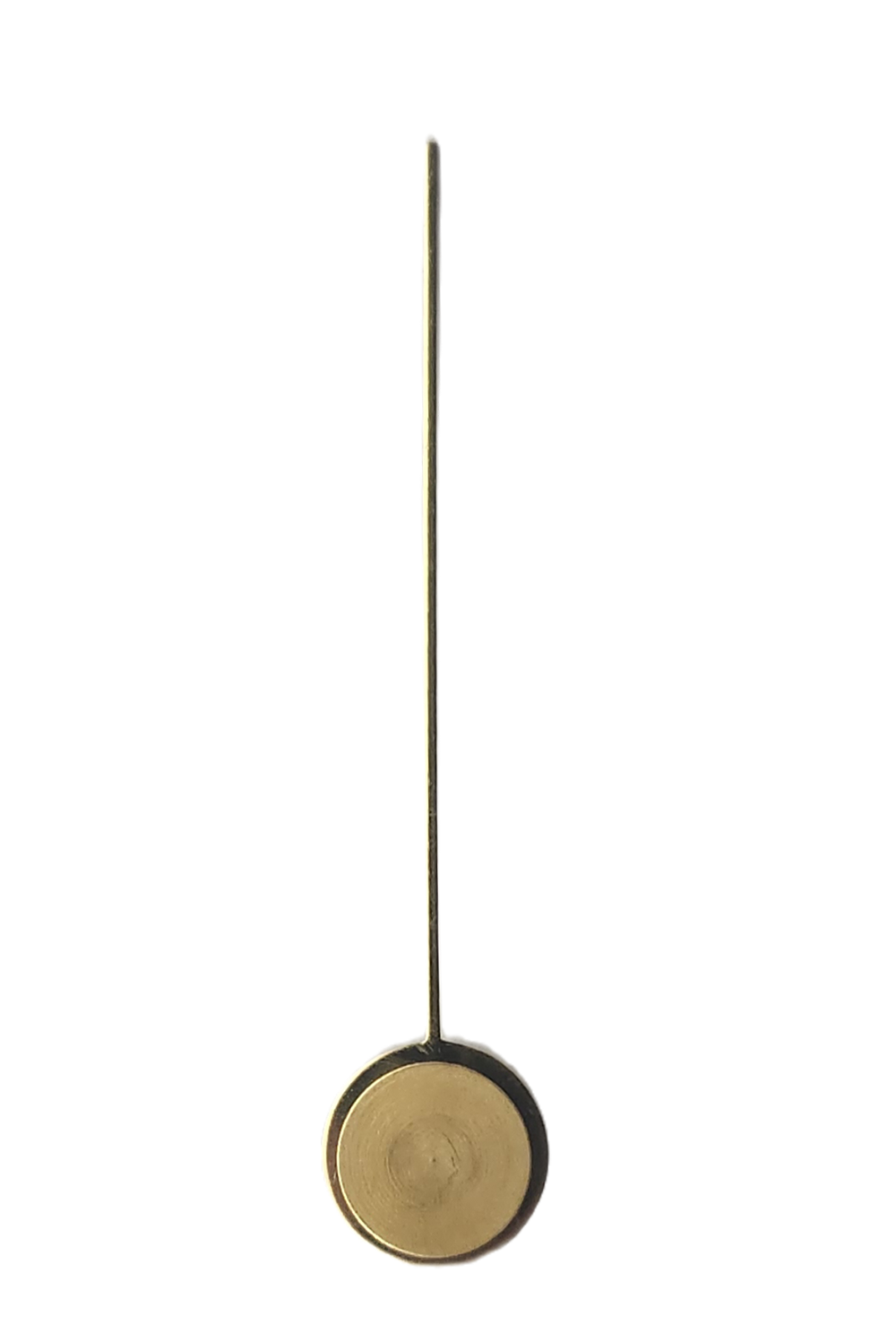 Sek.-Zeiger f. Mini-Quarzwerke, 32mm, gelb