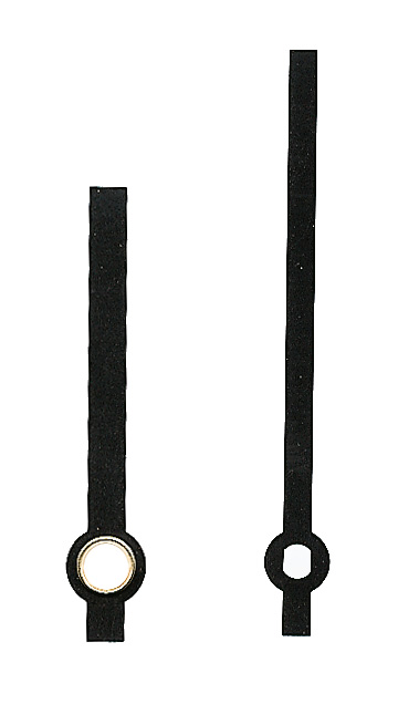 Zeiger schwarz, 55/40
