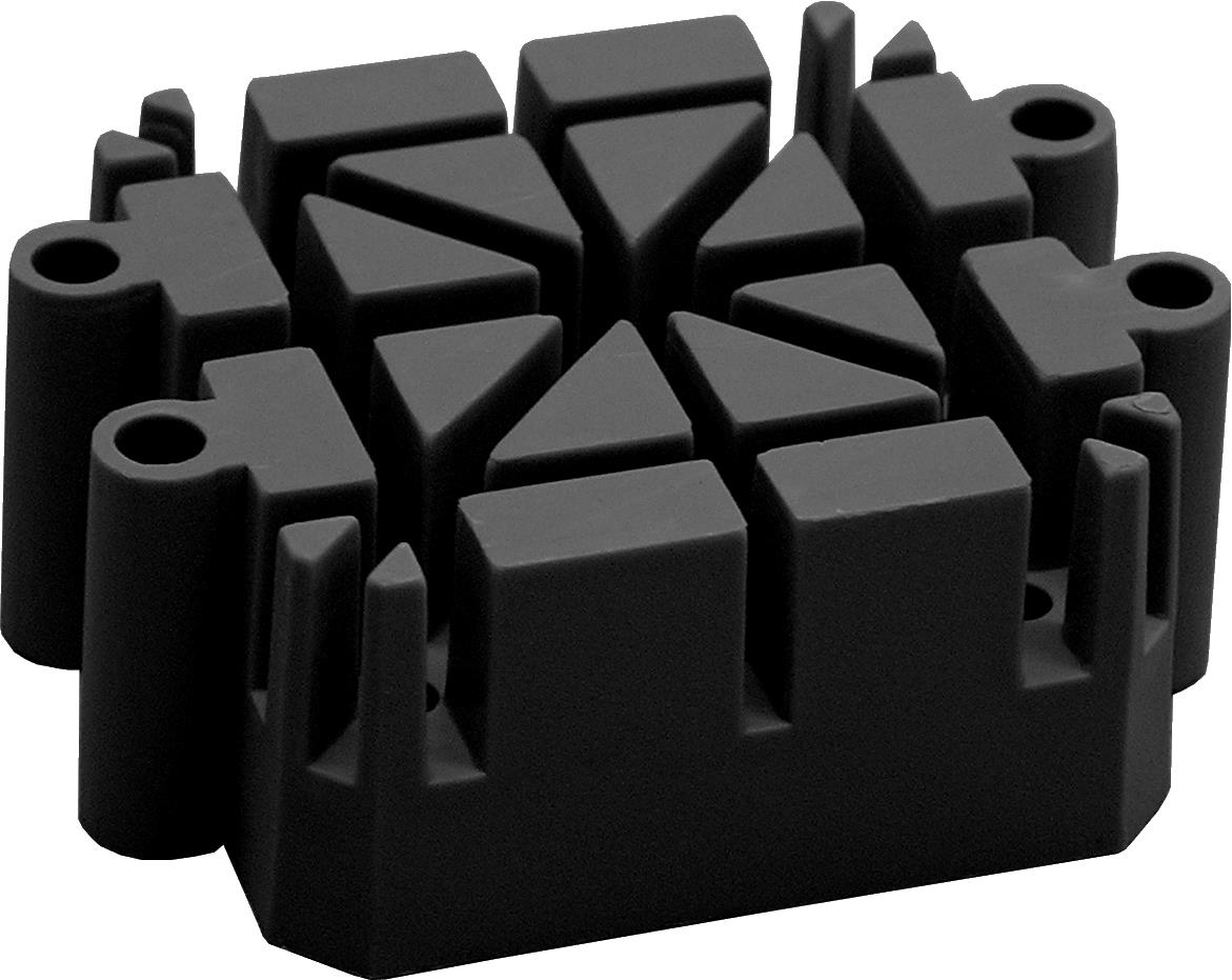 Bandhaltesockel , schwarz