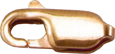 Schmuck-Karabiner, flach