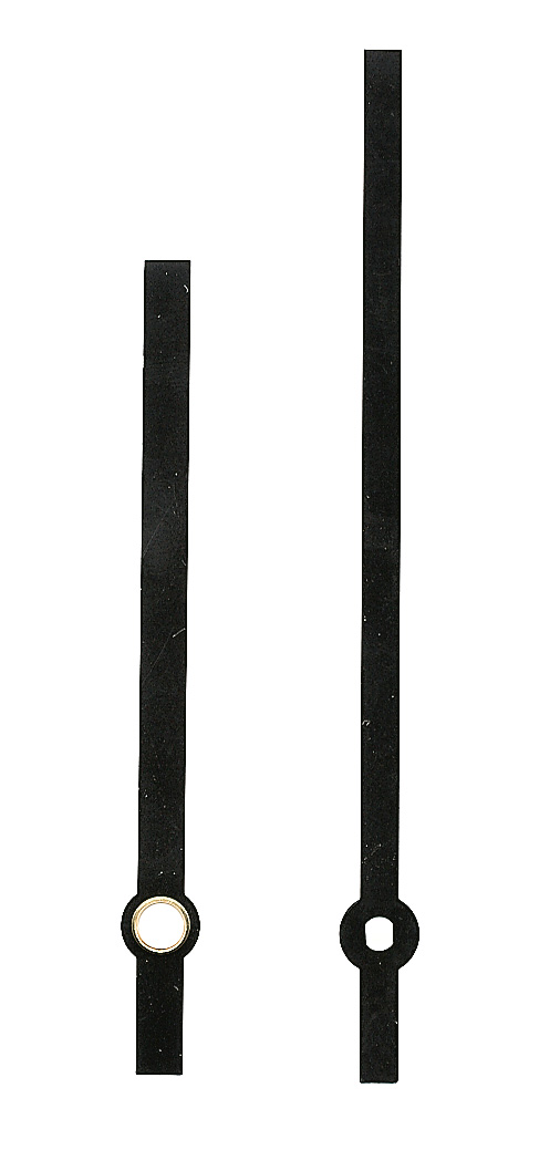 Zeiger schwarz, 95/72