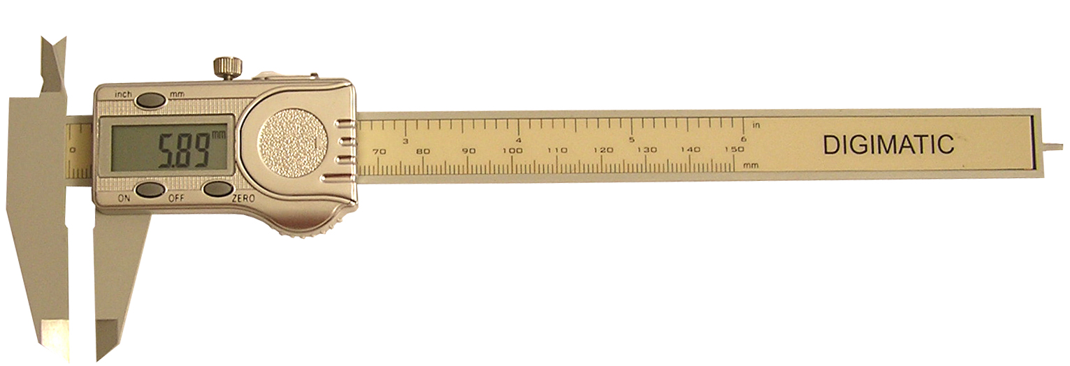 Schiebelehre Digital, Kunststoff