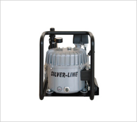 Kompressor Silver Line für WD-Geräte , 6-4 Liter/16 bar spezial mit Feinfilter 0,01my