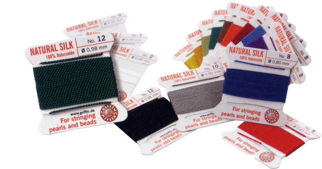 Perlseide bunt, Naturseide 1Nadel