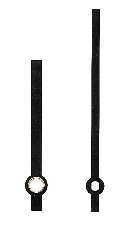 Zeiger schwarz, 67/51 Kunststoff