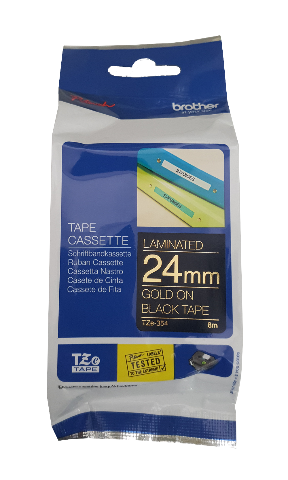 TZ-354, 24mm-schwarz/gold