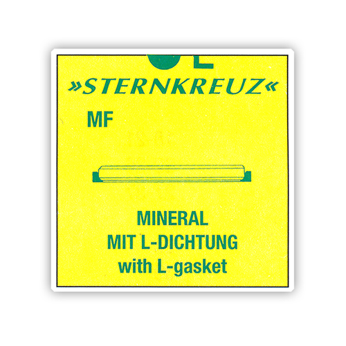Flach Stärke 2,00 mm mit L-Dichtung MF Ø176-371