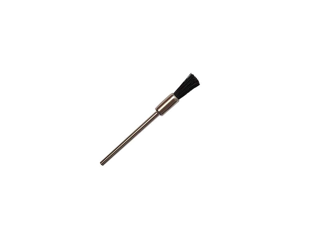 Dental Pinselbürste schwarze Borste, montiert
