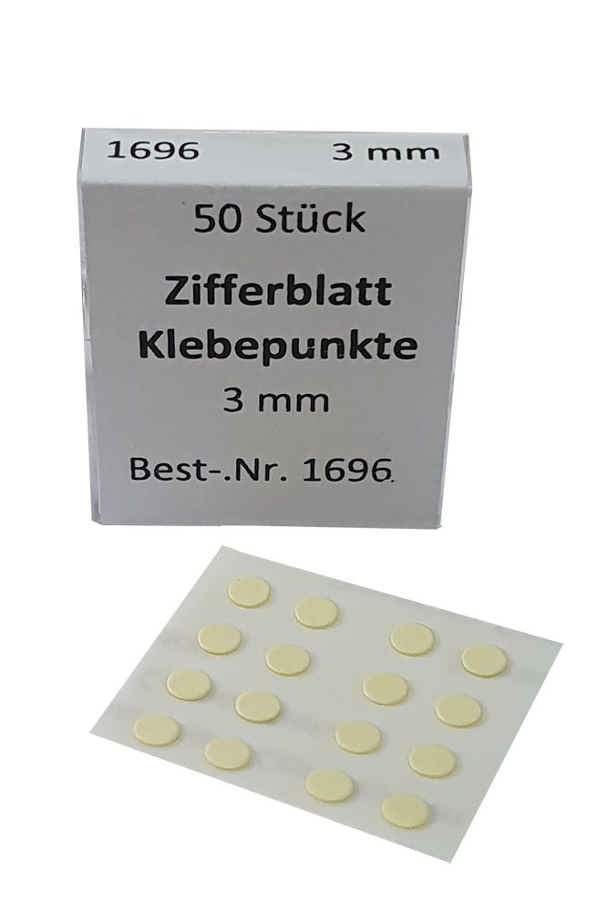 Zifferblatt-Klebepunkte