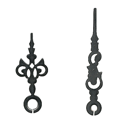 Zeiger schwarz, UTS, 34/24