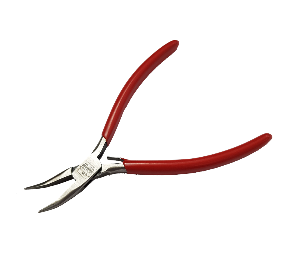 Flachspitz gekröpft m. Griffschutz 120mm Flachspitz gekröpft m. Griffschutz 120mm