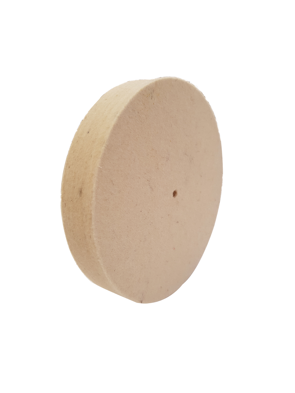 Filzscheibe 120 x 20 weiß