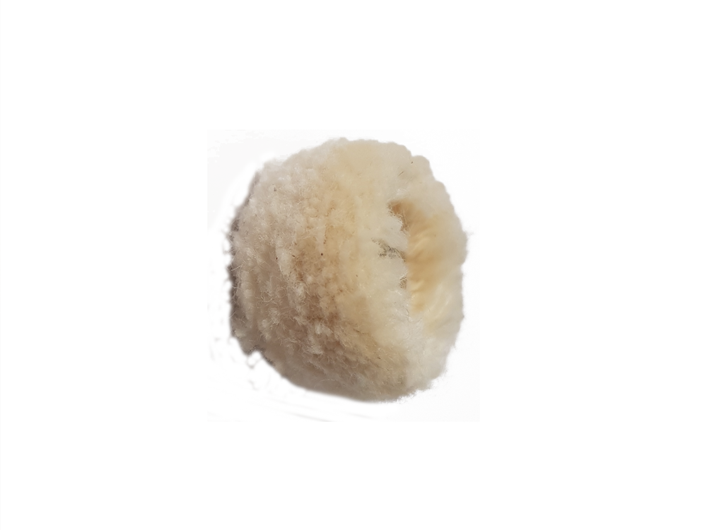 Dental Scheibe Wolle 23mm, unmontiert - dick