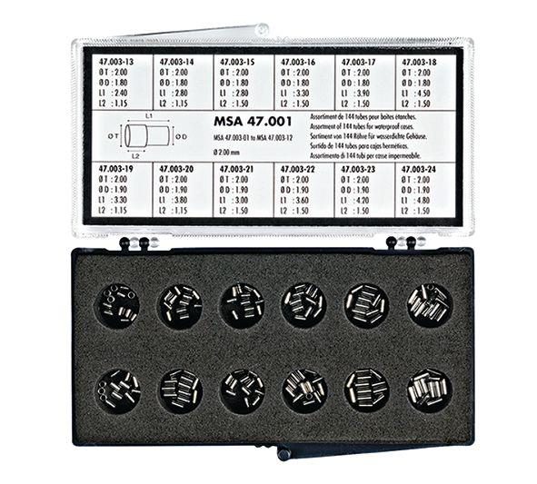 Tubus 2,0mm, Sortiment 144 Stk.