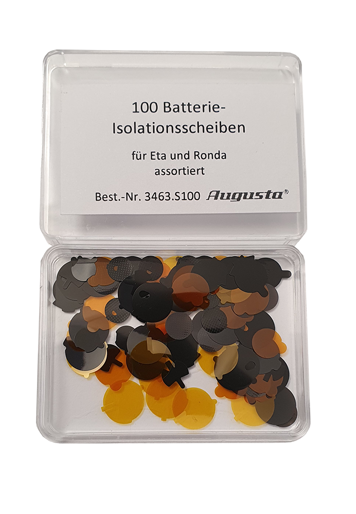 Sortiment Batterie Isolationsplättchen 144 Stk.