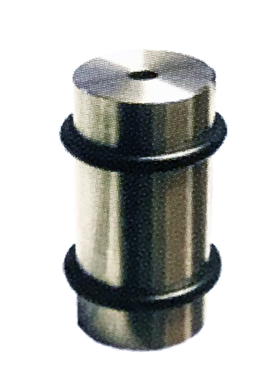 Einzuggewicht-Edelstahl, 60x30 Bohrung mit Reduzierhülsen auf 6mm