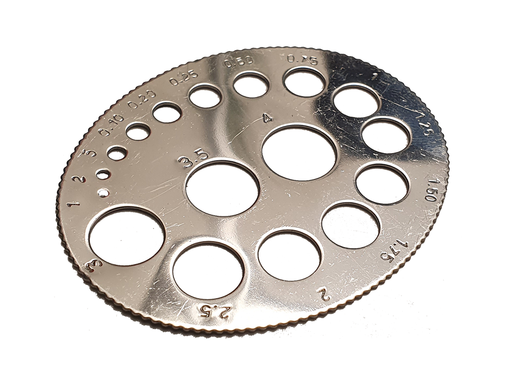 Karatmaß, ovale Form, 0,01-4,0 Karat