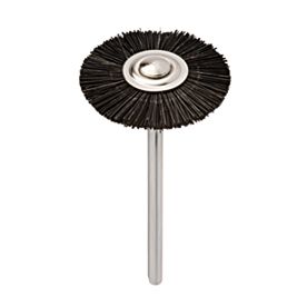 Dental Bürste schwarze Borste 23mm, montiert