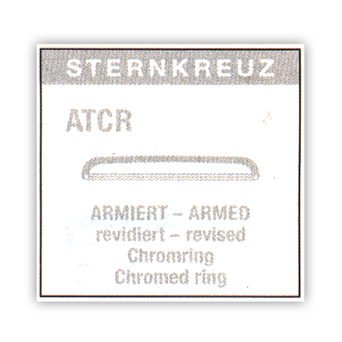 ATCR-Gläser 170-206, 269-333 ATCR-Gläser 170-206, 269-333