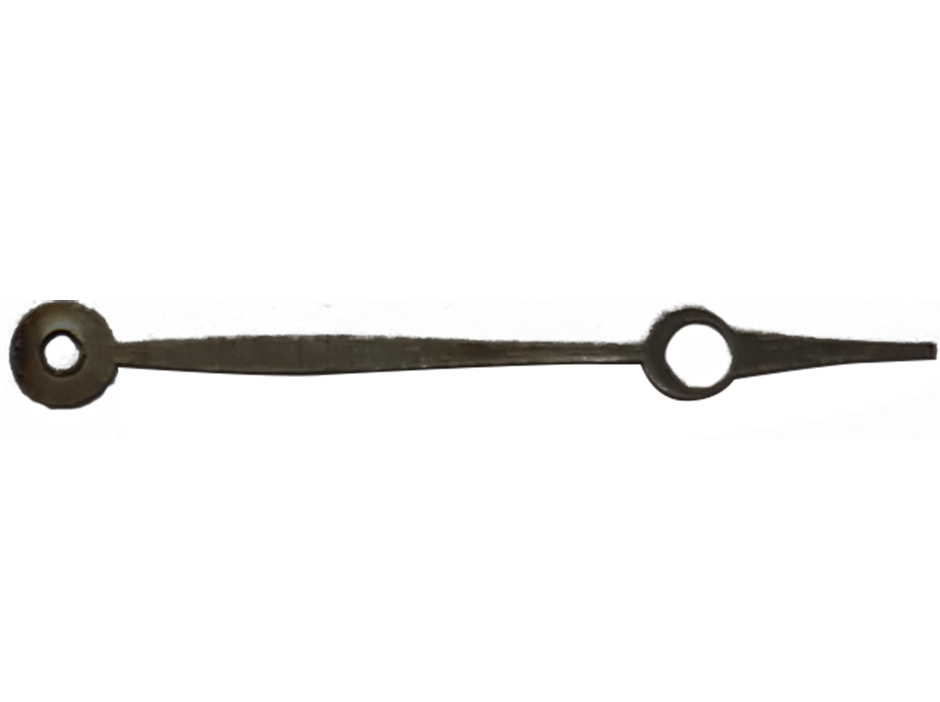 Zeiger Brequet-Form, schwarz