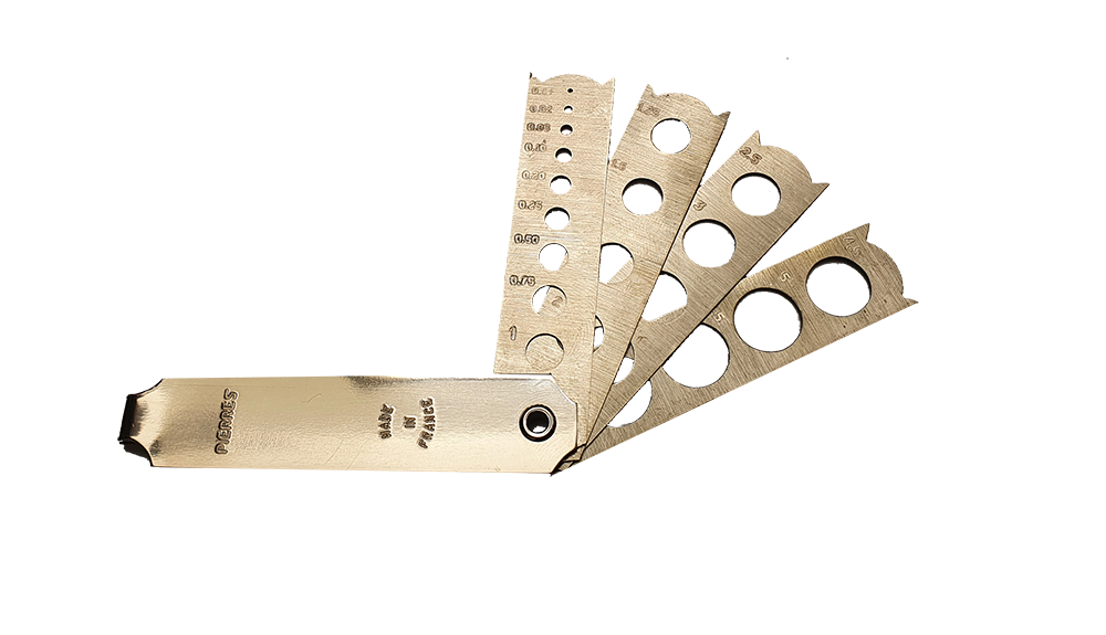 Karatmaß, Fächerform, 0,01-6,0 Karat