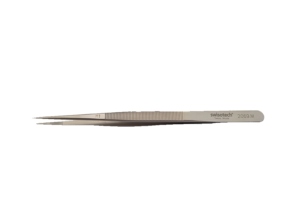 Steinpinzette mit Steinrille, Swiss Made