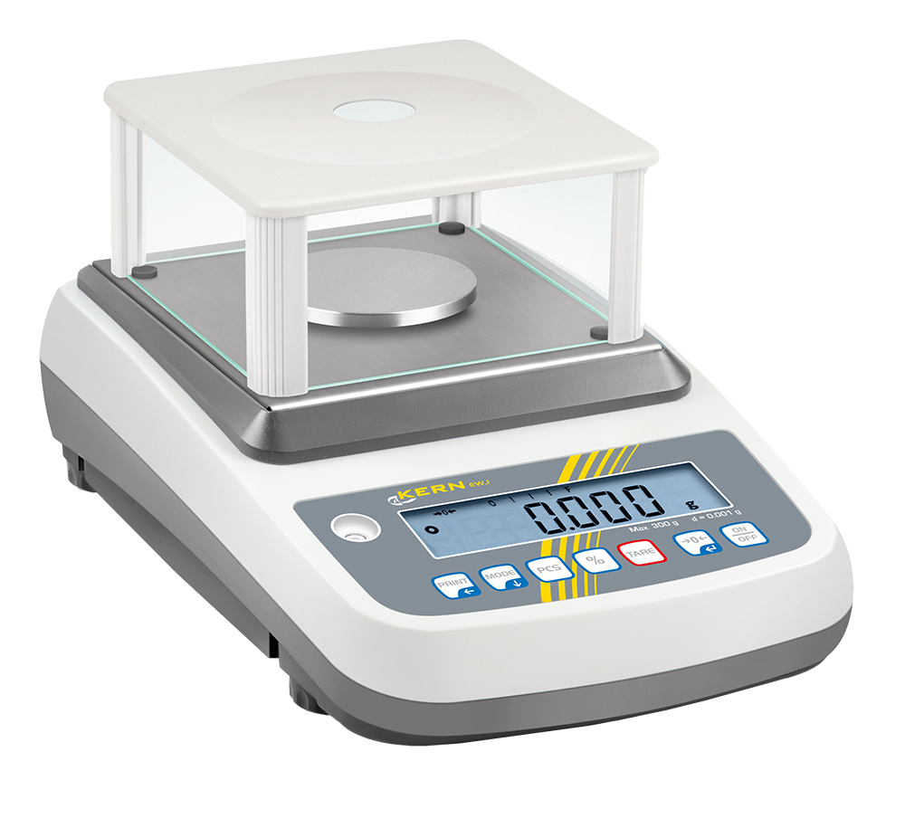 Kern Grammwaage EWJ 600-1M,  0,1g/600g, eichfähig