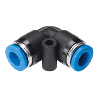 Druckluft-Schlauchverbinder 90° 6mm