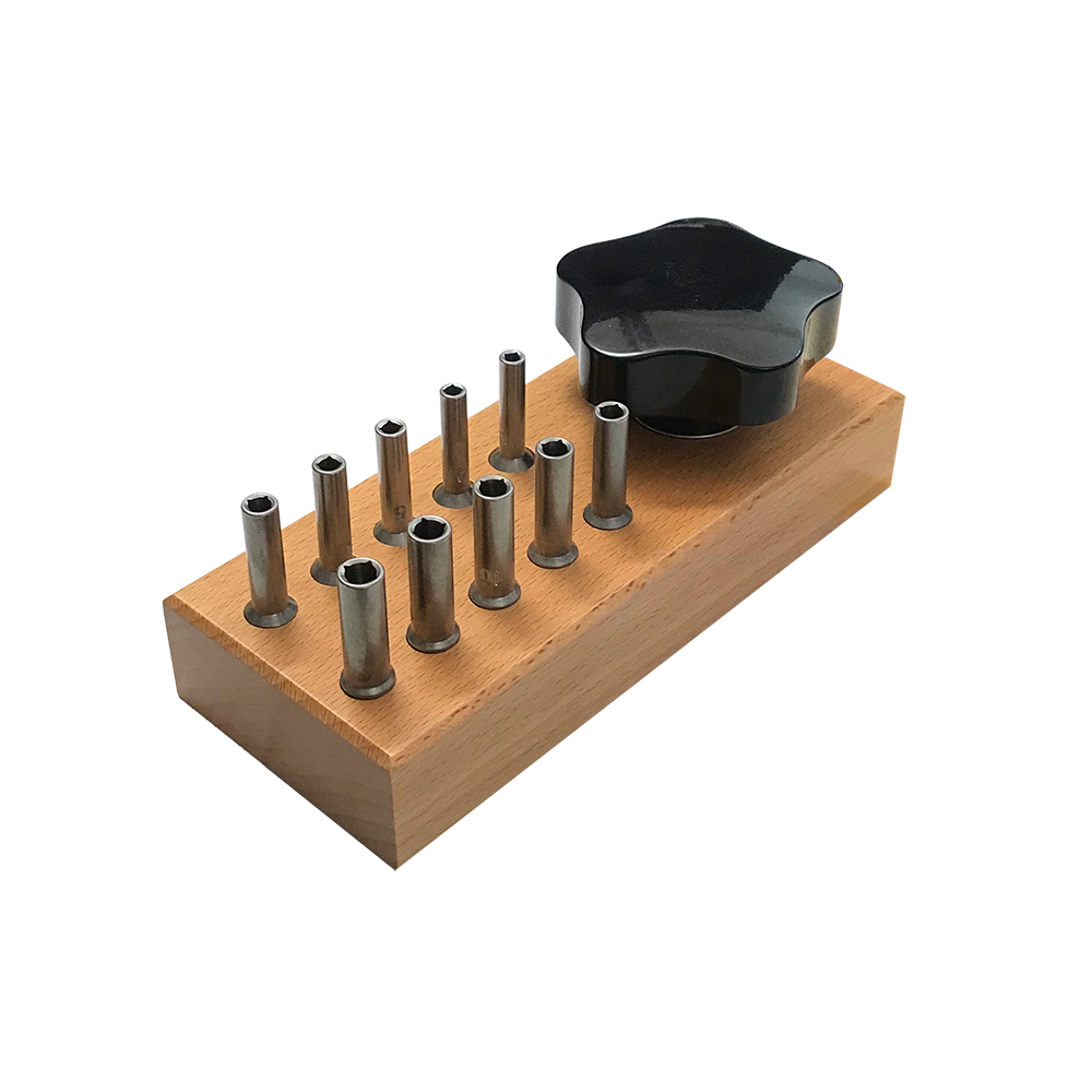 Abspannschlüsselsatz für Großuhren