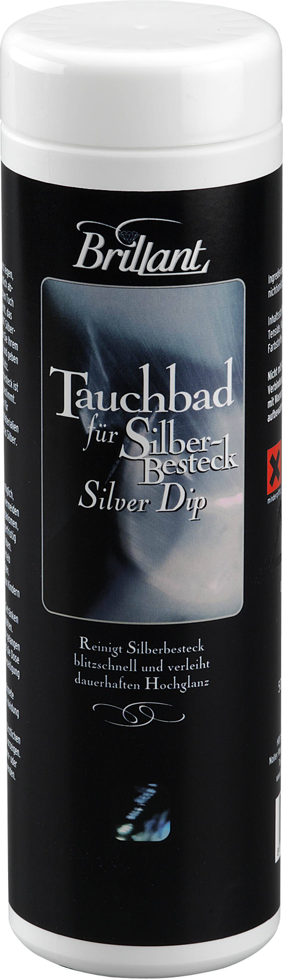 Brillant Tauchbad für Silberbesteck, 500ml Brillant Tauchbad für Silberbesteck, 500ml