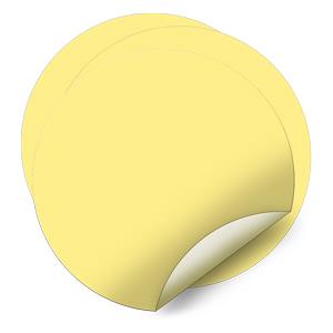 Polierfilm Ø 240mm, selbstklebend, Körnung 3my (3000), 3 Stk. Packung