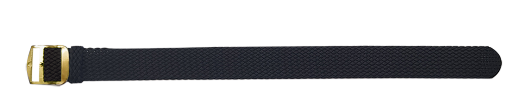 Perlonarmbänder mit gelber Schliße