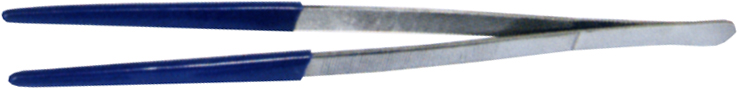 Haltepinzette mit Isolierüberzug