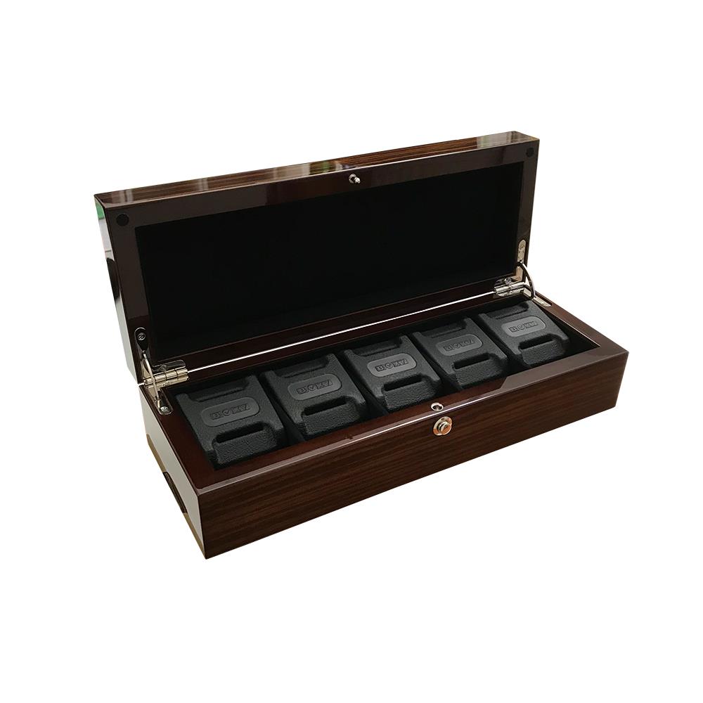 Uhrenkassette Makassar, für 5 Uhren Uhrenkassette Makassar, für 5 Uhren