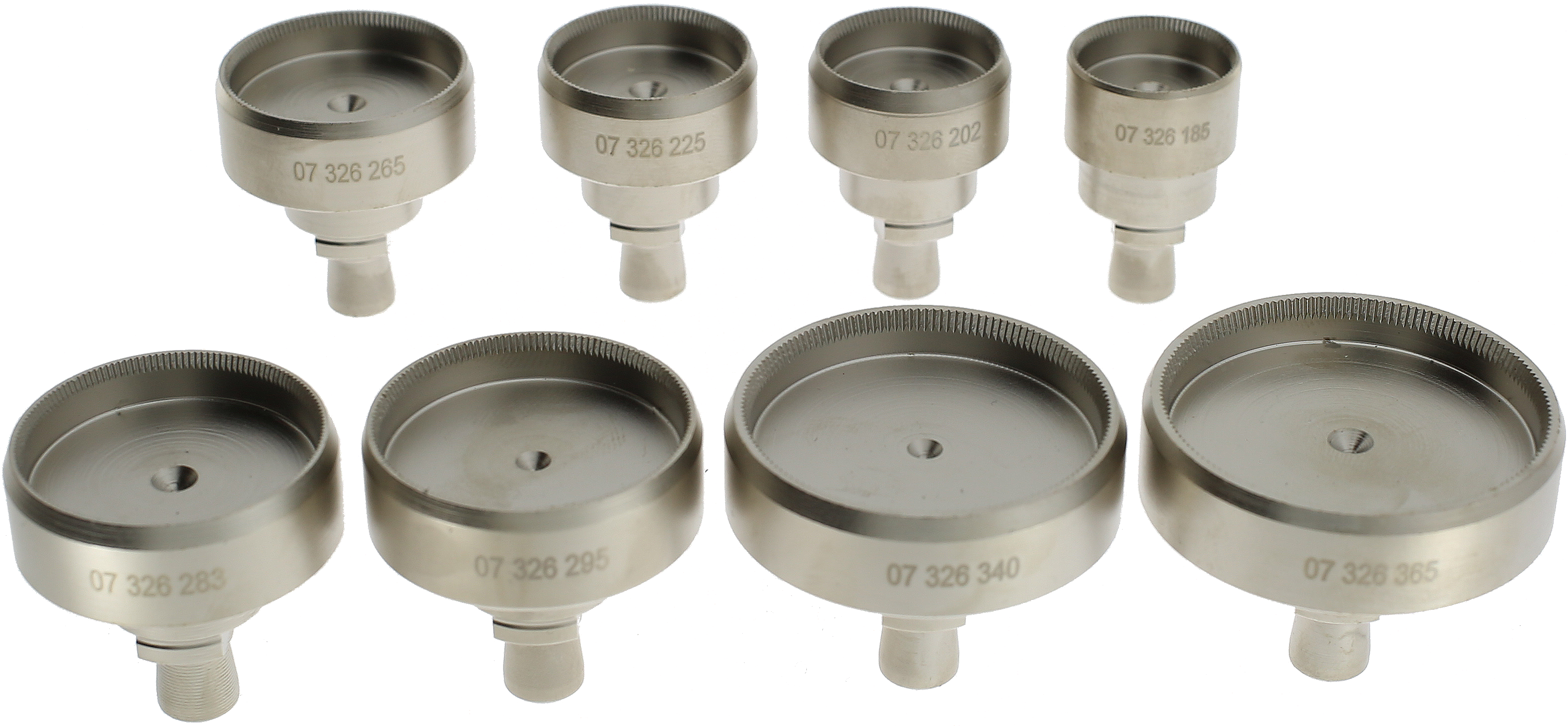 Gehäuseöffner-Einsätze RLX 8 Stk.für 5700 (Horotec)