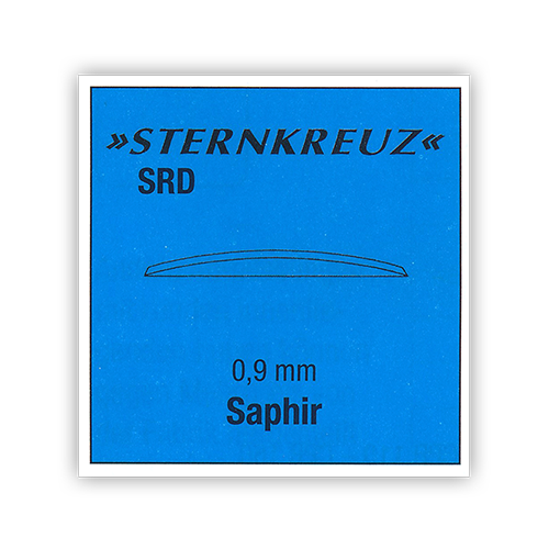 SRD Saphirglas, gewölbt 260-290