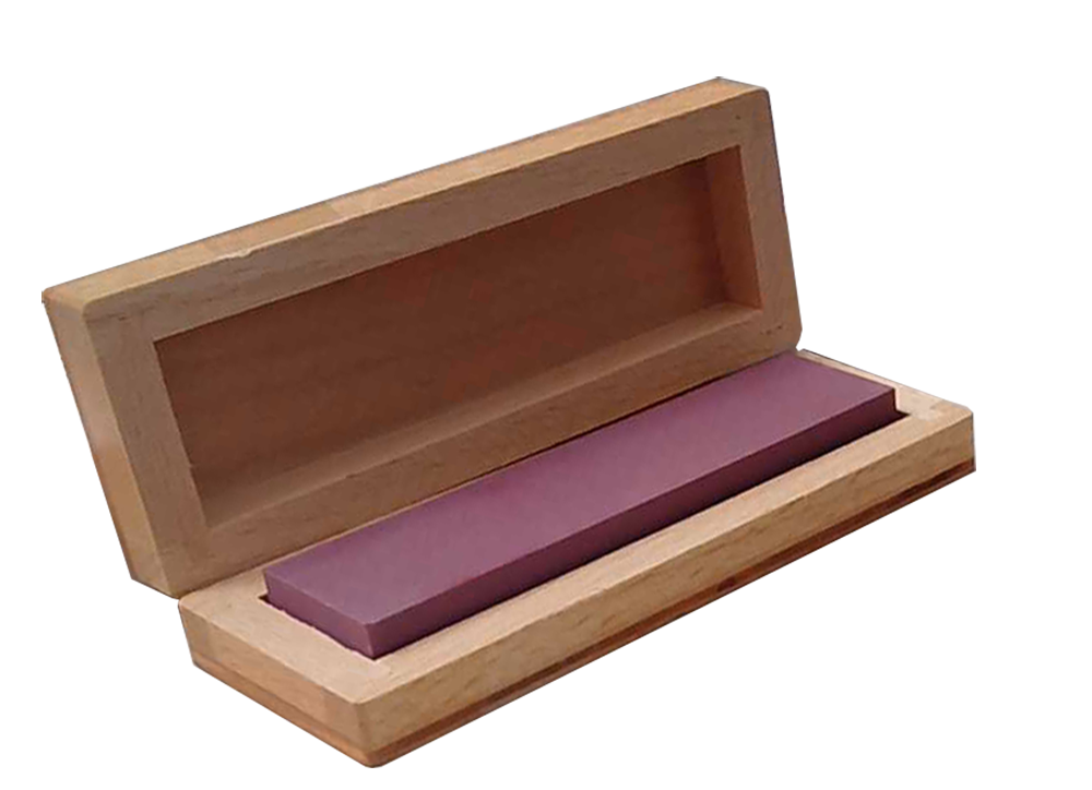 Degussit im Holzkasten, 100x25x10