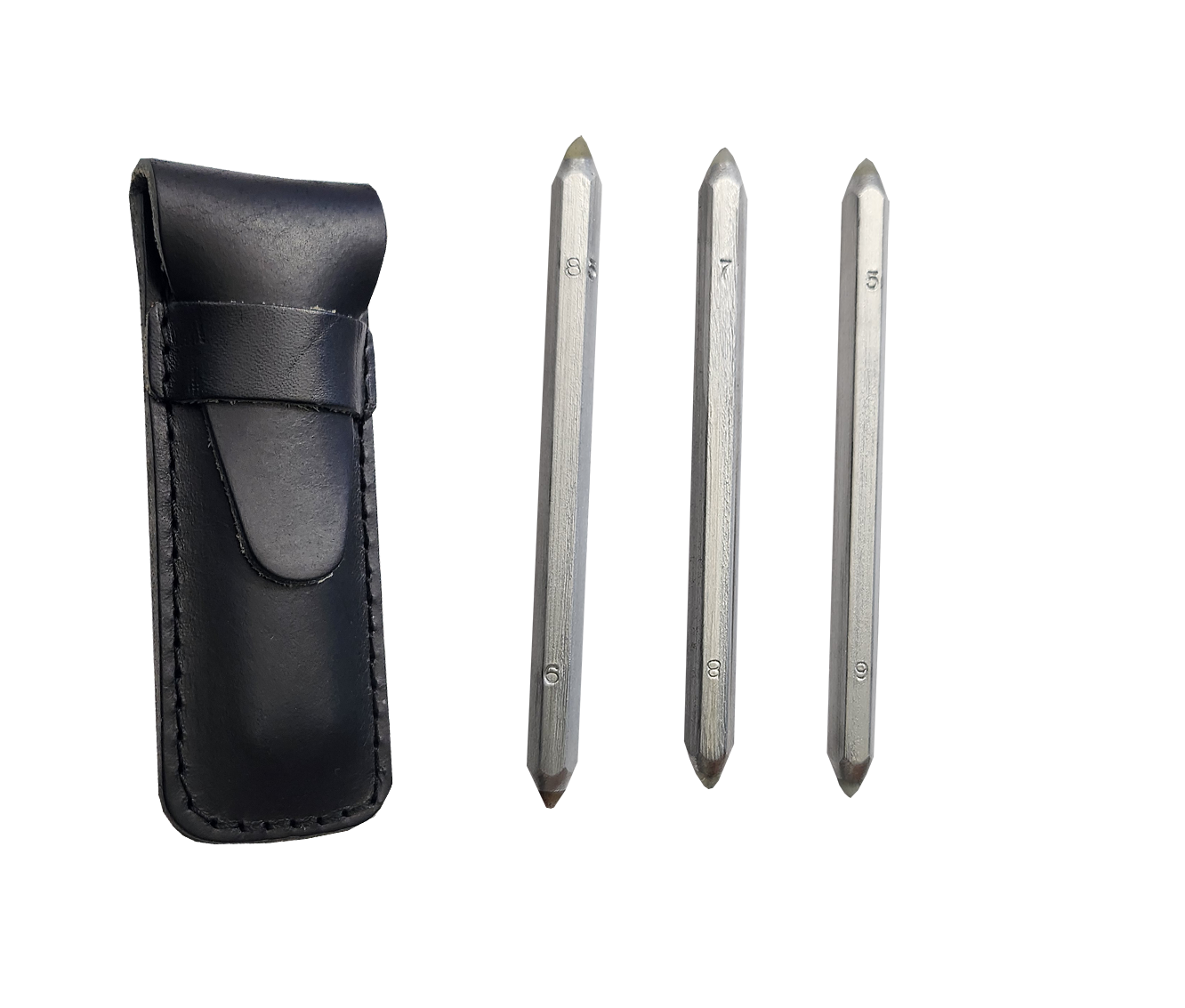 Härteprüfstifte, 3er- Set, 5/6/7/8/8,5/9/