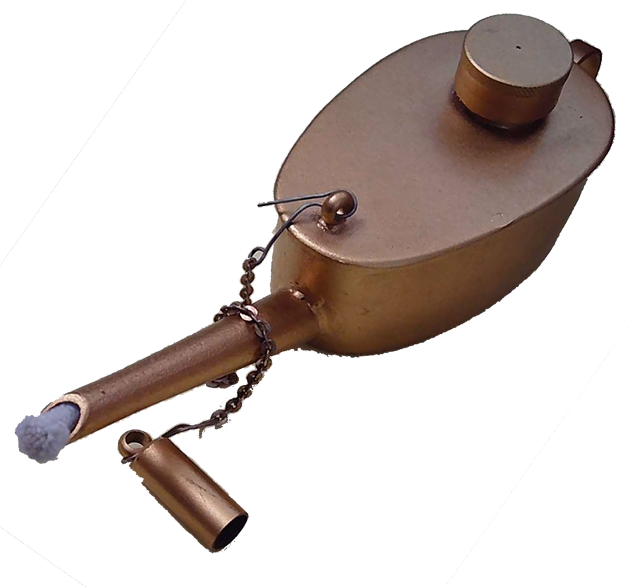Spirituslampe Messing