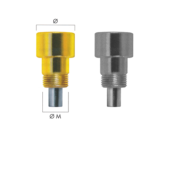 Drücker mit Gewinde