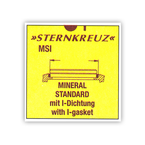 Flach Stärke 1,00 mm mit I-Dichtung MSI Ø140-450