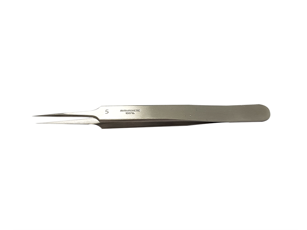 Pinzette 100% Antimag, Nr.5, Swiss