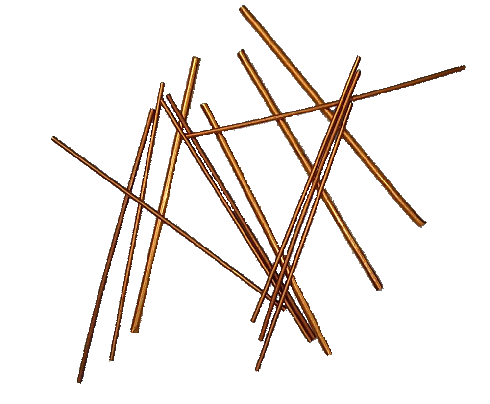 Messingstangen einzeln Messingstangen einzeln