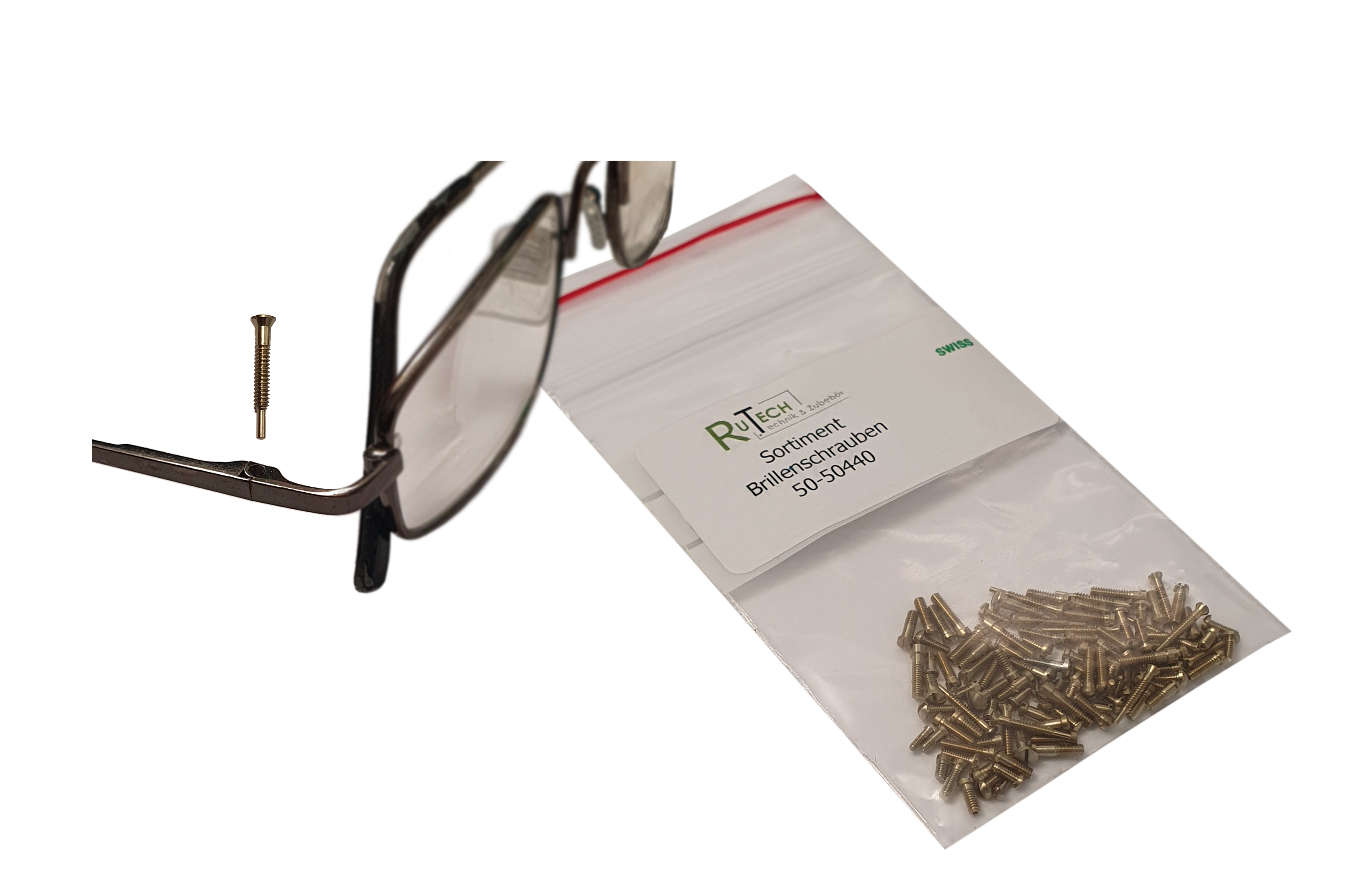 Sortiment Brillenschrauben