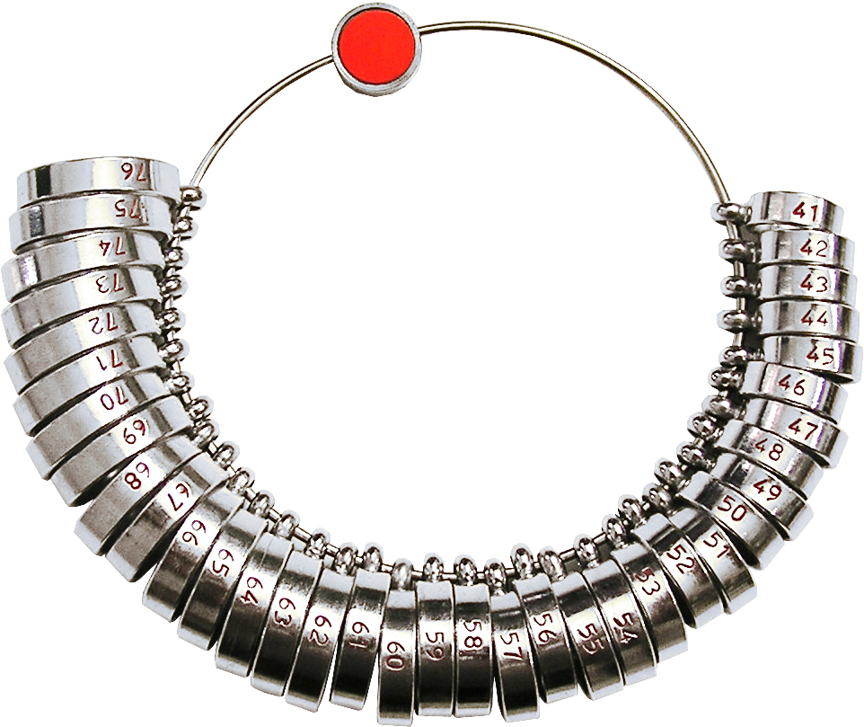 Ringmaß 6mm, verchromt